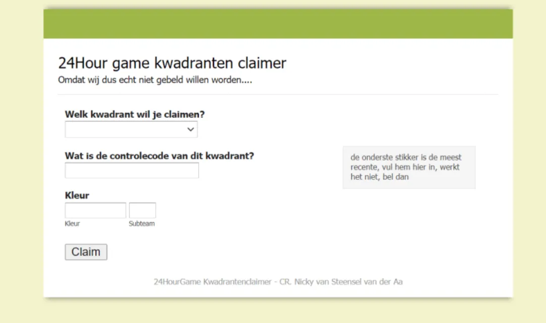 My first ever Mule GUI…