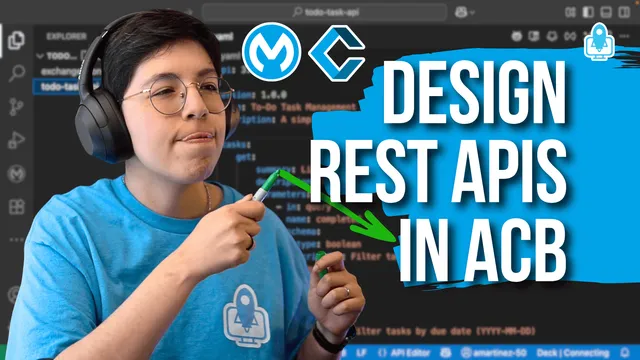 Design a REST API in Anypoint Code Builder (OpenAPI + VS Code)