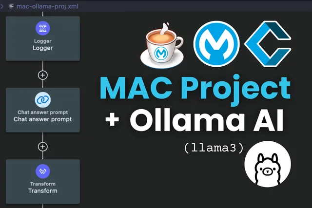 How to connect your local Ollama AI using the MuleSoft AI Chain (MAC) project and Anypoint Code Builder (ACB)