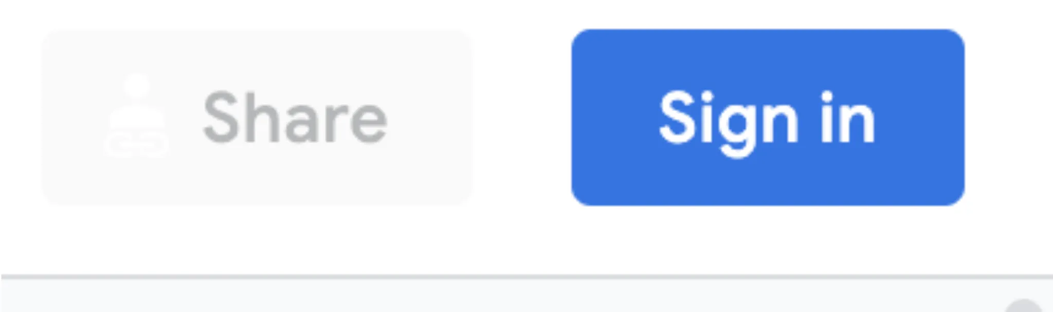 Top right corner when you’re not signed in.